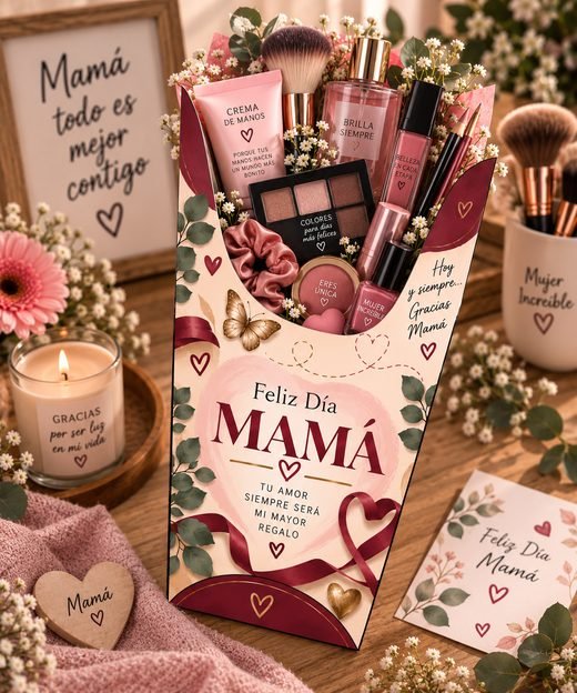 Regalo terminado para Día de la Madre