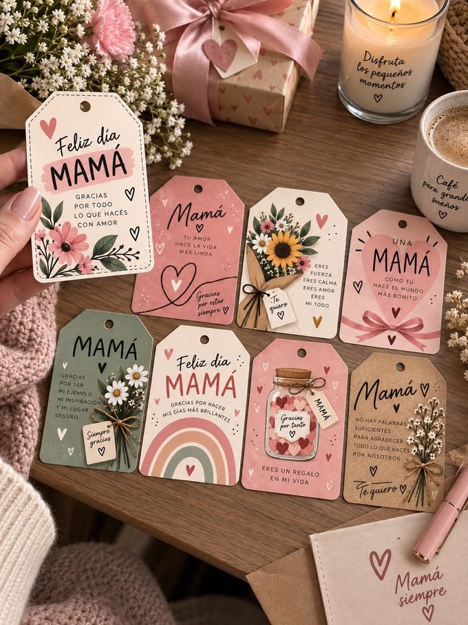 Tarjetas para Día de la Madre